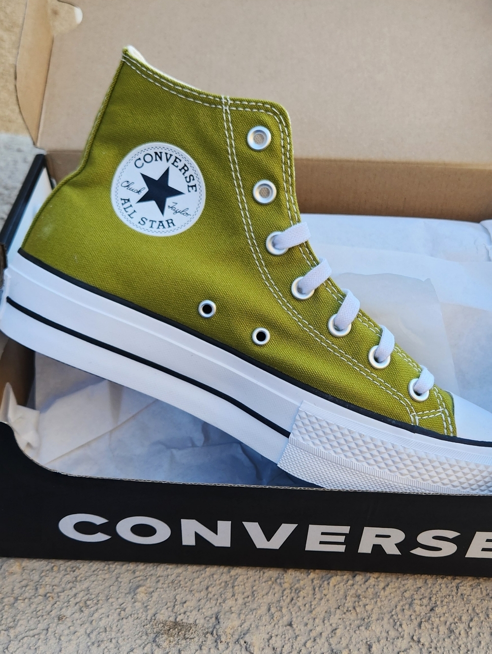 Converse Chuck Taylor All Star High Top Sneakers - Olive Green